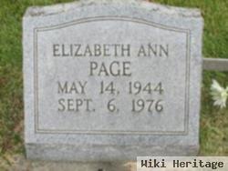 Elizabeth Ann Page