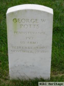 George W Potts