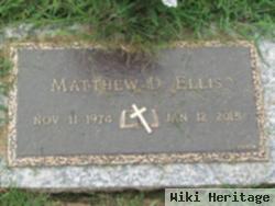 Matthew D. Ellis