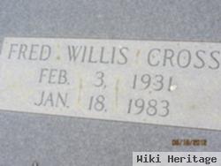 Fred Willis Cross