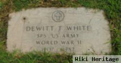 Dewitt T White