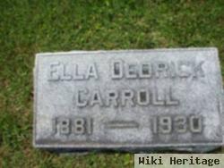 Ella Dedrick Carroll