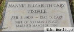 Nannie Elizabeth Cary Tisdale