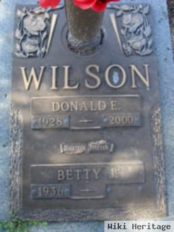 Donald E Wilson