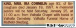 Ira Corelia "connie Maxwell" Merrell King