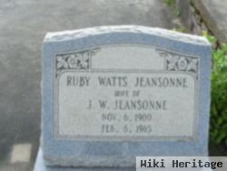 Ruby Watts Jeansonne