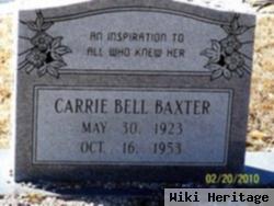 Carrie Bell Baxter