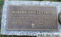 Martha Ann Luttrell