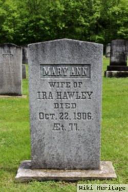 Mary Ann Shelton Hawley