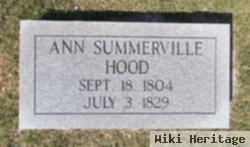 Annie Summerville Hood