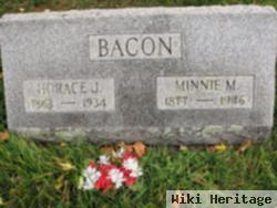 Minnie M Sickler Bacon