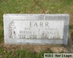 Bertha L. Farr