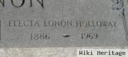 Ida Electa Lonon Holloway