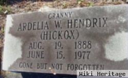 Ardelia Willis Hickox Hendrix