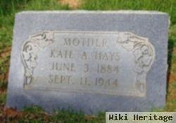 Katherine Ann "kate" Hardy Hays