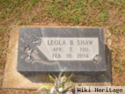 Leola B Shaw