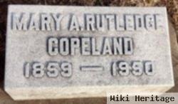 Mary A. Rutledge Copeland