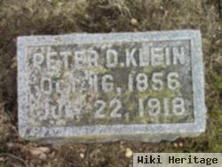 Peter D Klein