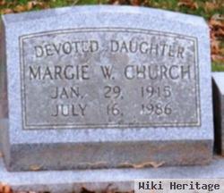 Margie W Church