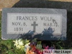 Frances Wolf Wolf