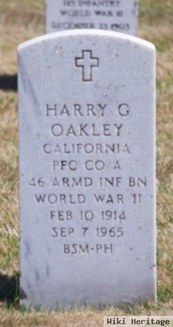 Harry G Oakley