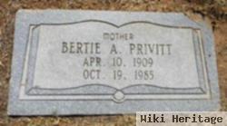 Bertie A. Privitt