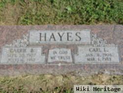 Carrie Belle Kingery Hayes