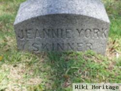 Jeannie A. York Skinner