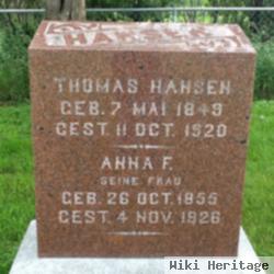 Thomas Carl (Karl) Hansen