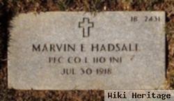 Pfc Marvin E Hadsall