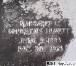 Margaret L Mcphillips Leavitt