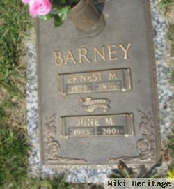 Ernest M Barney