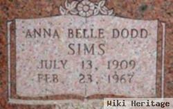 Anna Belle Dodd Sims