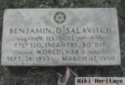 Benjamin D Salavitch