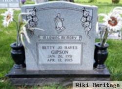 Betty Jo Hayes Gipson