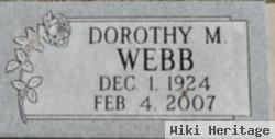 Dorothy M Webb