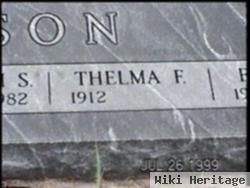 Thelma F. Humburg Wilson