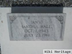 Ianthia "ann" Hall