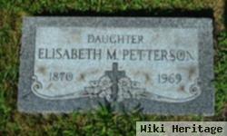 Elisabeth M. Petterson