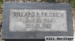 Willard Francis Fridrich