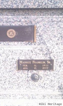 Maurice Franklin Row, Sr