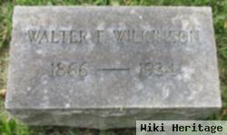 Walter F Wilkinson