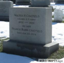 Col Walter Henry Chatfield