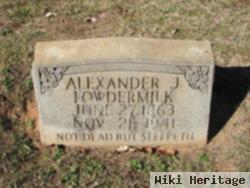 Alexander Jackson Lowdermilk