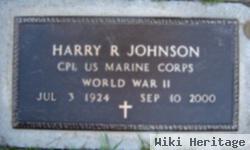 Harry R Johnson