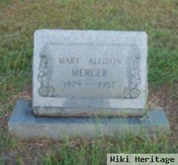 Mary Allison Mercer