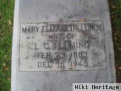 Mary Elizabeth Lundy Fleming