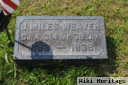 Joseph Miles Weaver