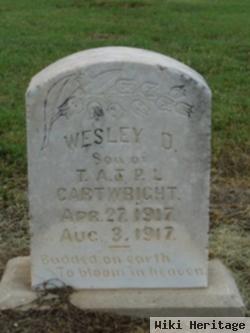 Wesley D Cartwright