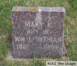 Mary I. Hicks Lowthian